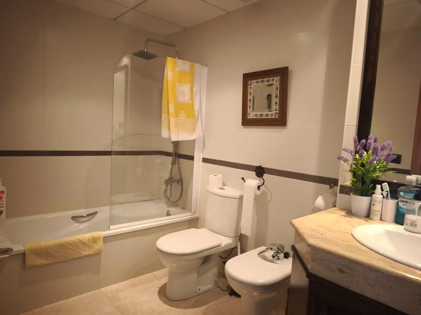 Baño de Planta baja en venta en La Ràpita con Aire acondicionado, Jardín privado y Terraza