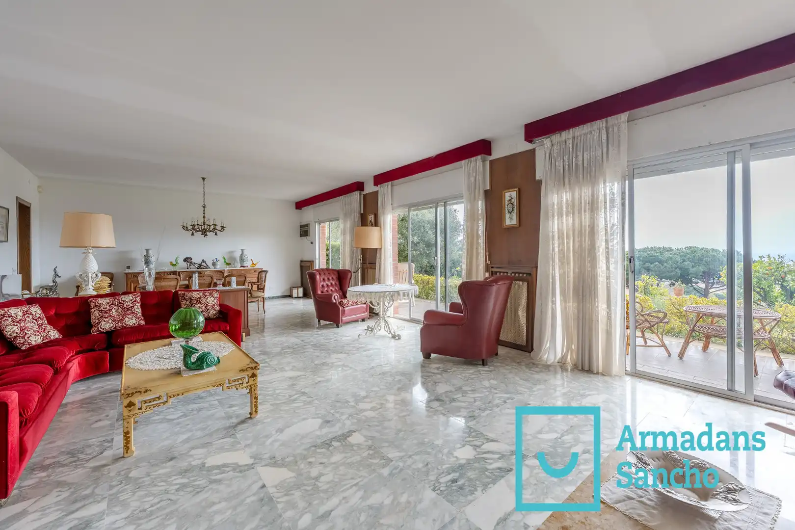 Living room of Houses for sale in Premià de Dalt  with Heating, Private garden and Terrace
