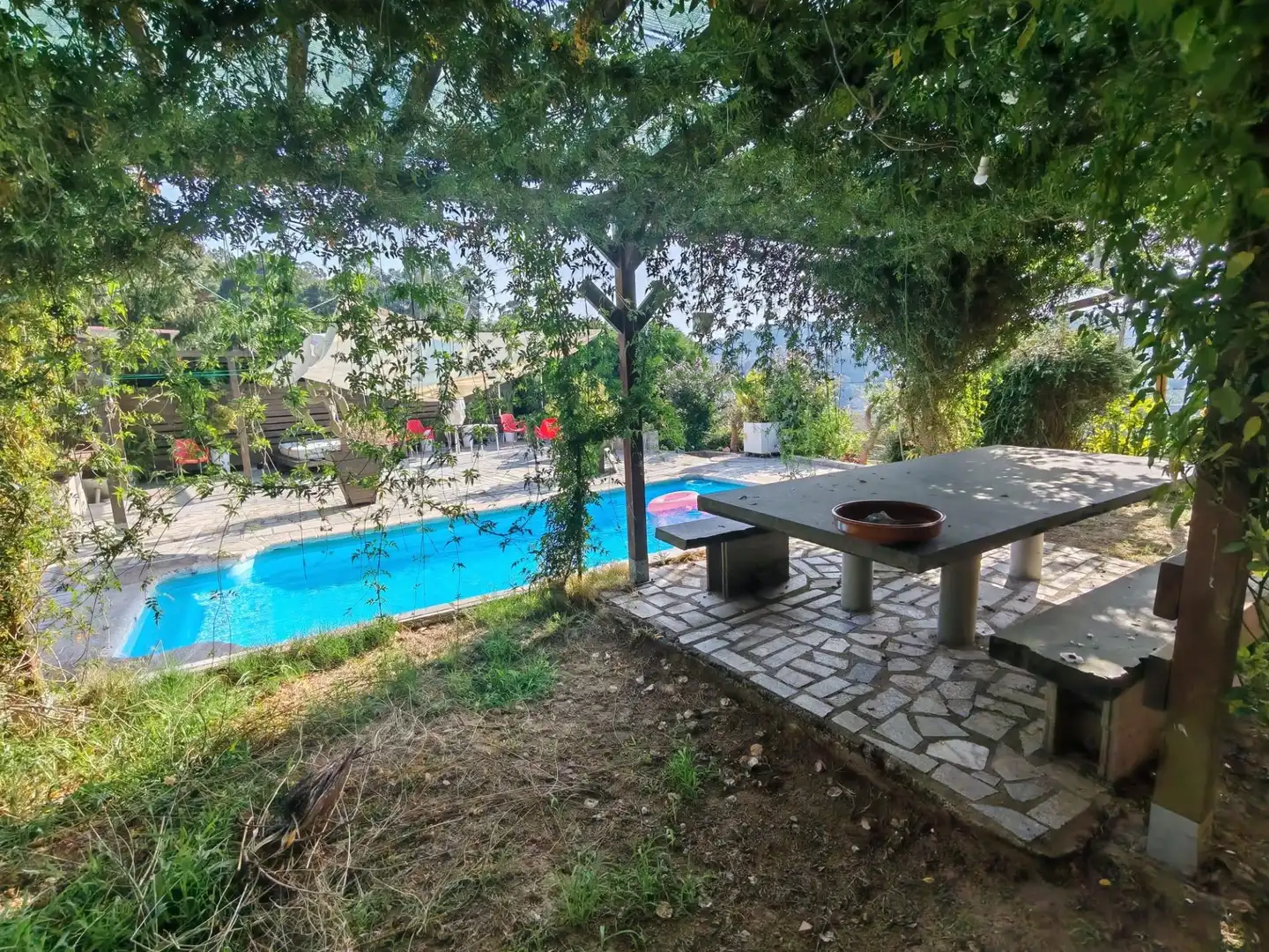 Terrassa de Casa o xalet en venda en Mos amb Calefacció, Jardí privat i Traster