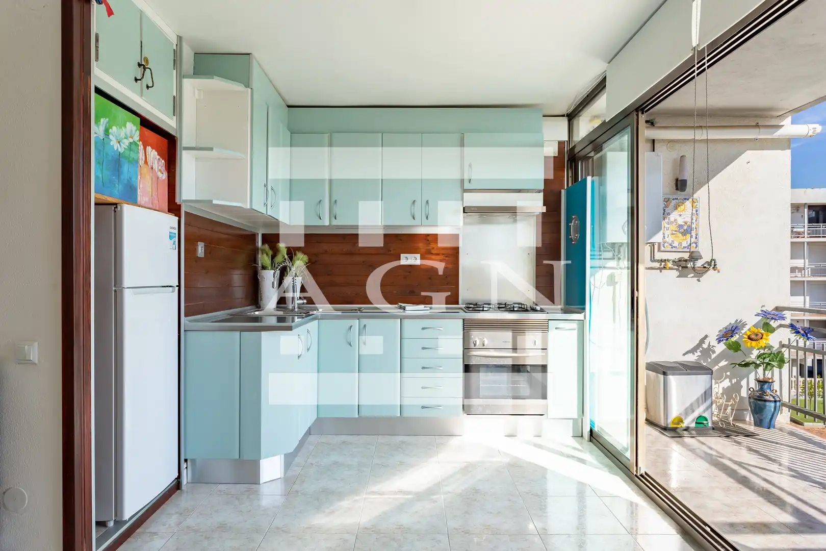 Cocina de Piso en venta en Cambrils con Calefacción, Terraza y Amueblado