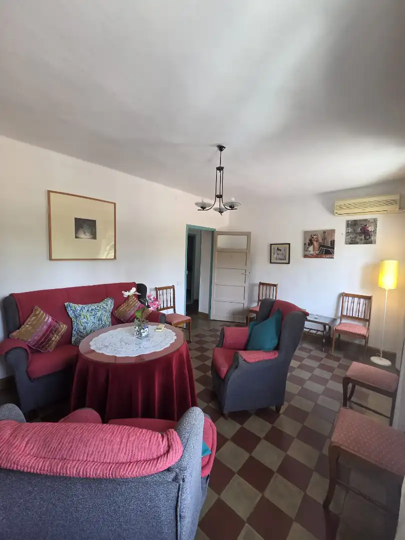 Living room of Flat for sale in Badajoz  with Air Conditioner, Furnished and Washing machine