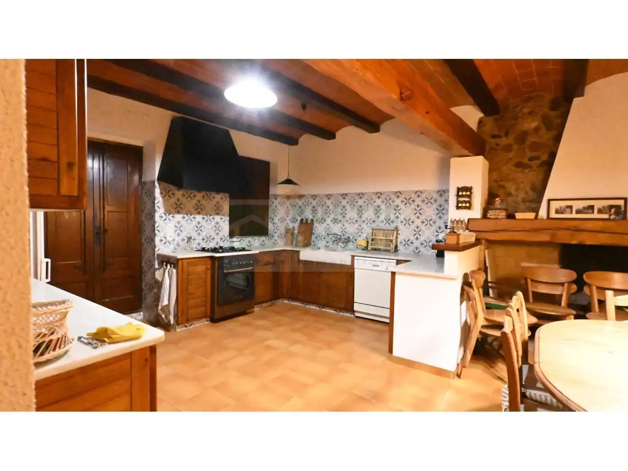Cuina de Finca rústica en venda en Calonge i Sant Antoni amb Jardí privat i Terrassa