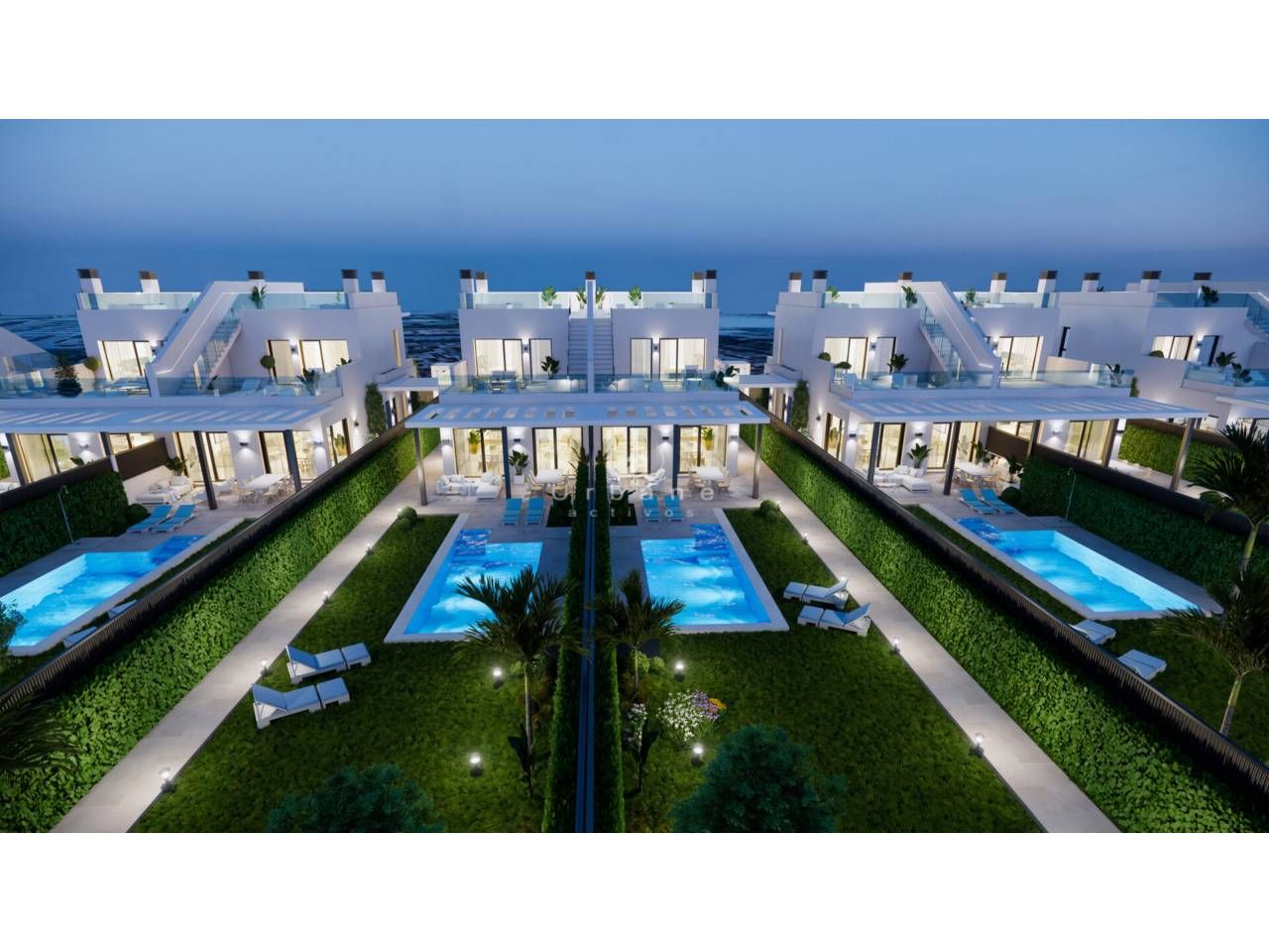 Vista exterior de Casa o xalet en venda en Los Alcázares amb Aire condicionat, Calefacció i Jardí privat