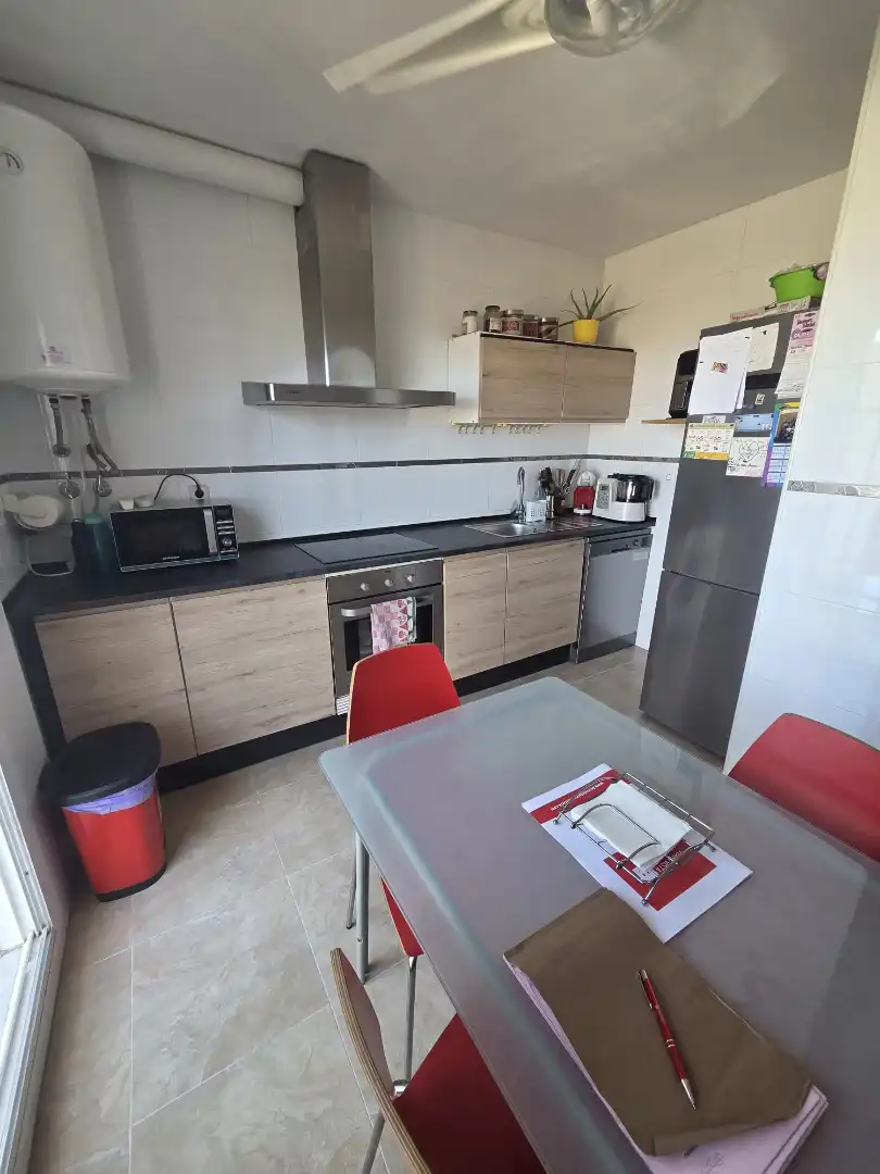 Kitchen of Attic for sale in Vícar  with Air Conditioner, Terrace and Balcony