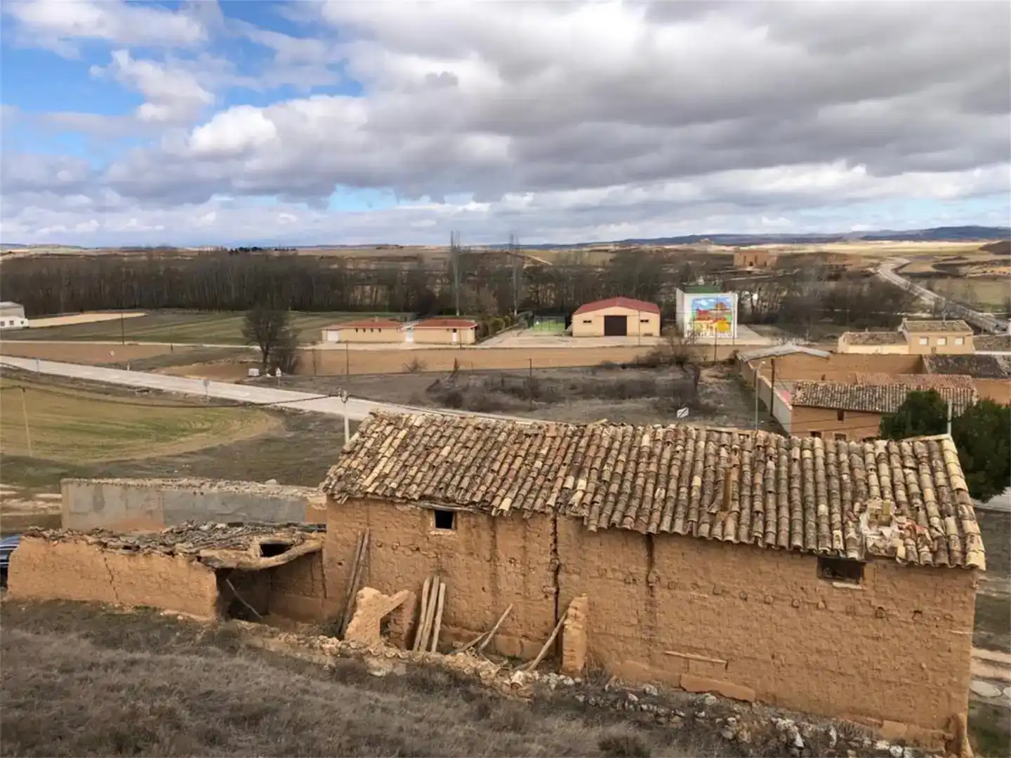 Vista exterior de Casa o chalet en venta en Monteagudo de las Vicarías