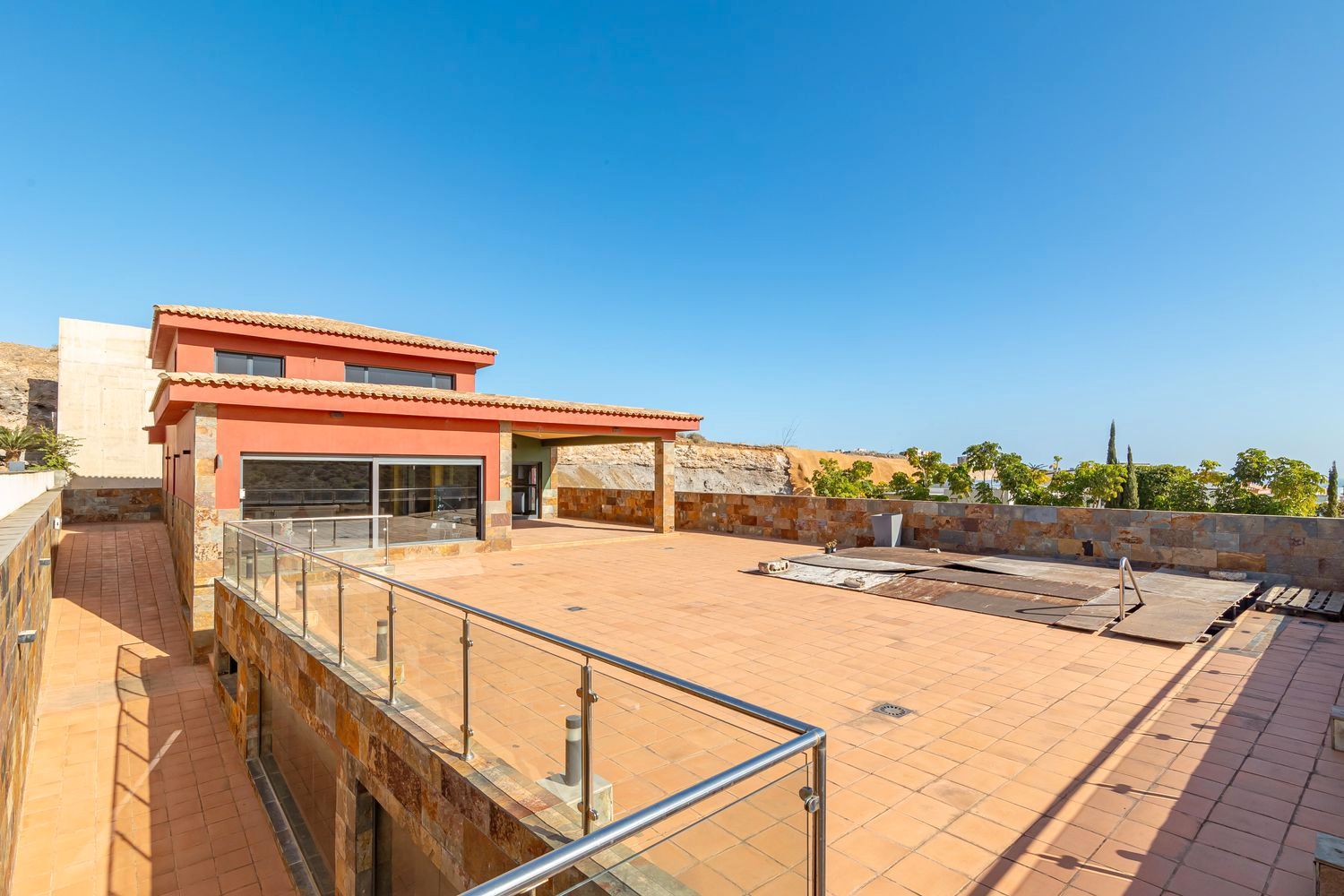 Vista exterior de Casa o xalet en venda en Telde amb Terrassa, Traster i Piscina