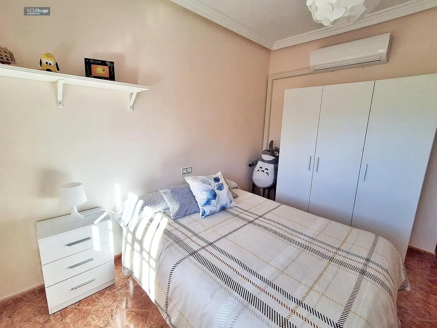 Bedroom of Houses for rent in Málaga  with Air Conditioner, Heating and Terrace