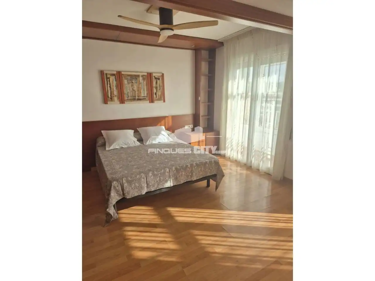 Bedroom of Flat for rent in Calella  with Heating, Terrace and Furnished