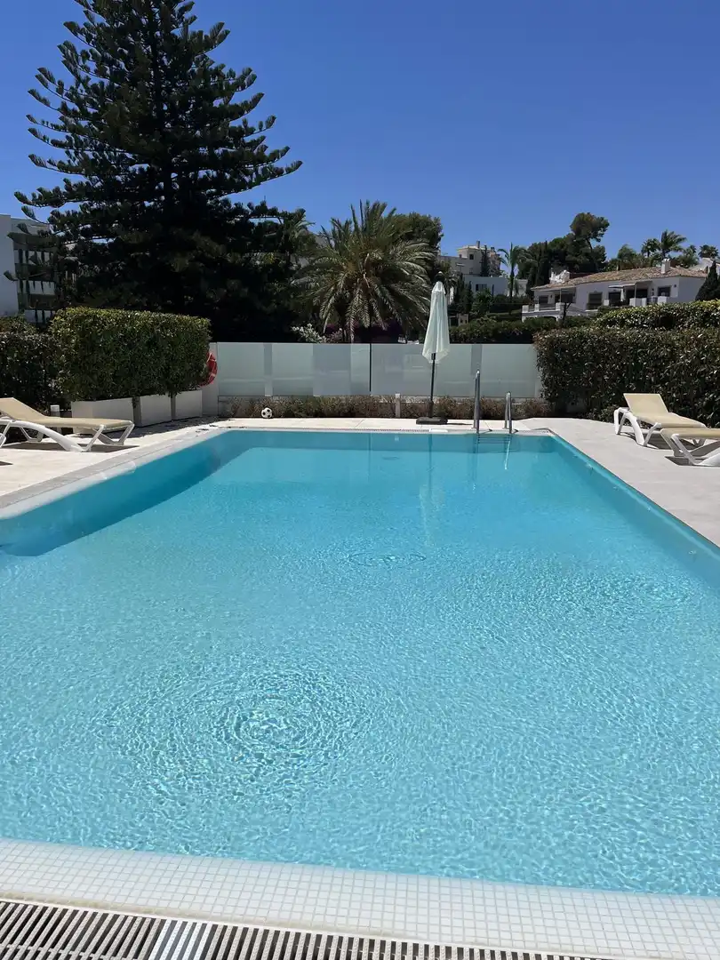 Swimming pool of Apartments for rent in Marbella  with Air Conditioner, Heating and Terrace