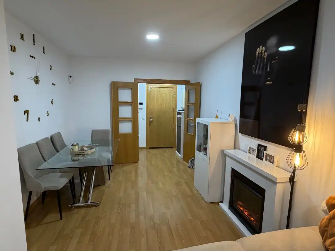 Sala de estar de Piso en venta en Vícar con Aire acondicionado, Calefacción y Jardín privado