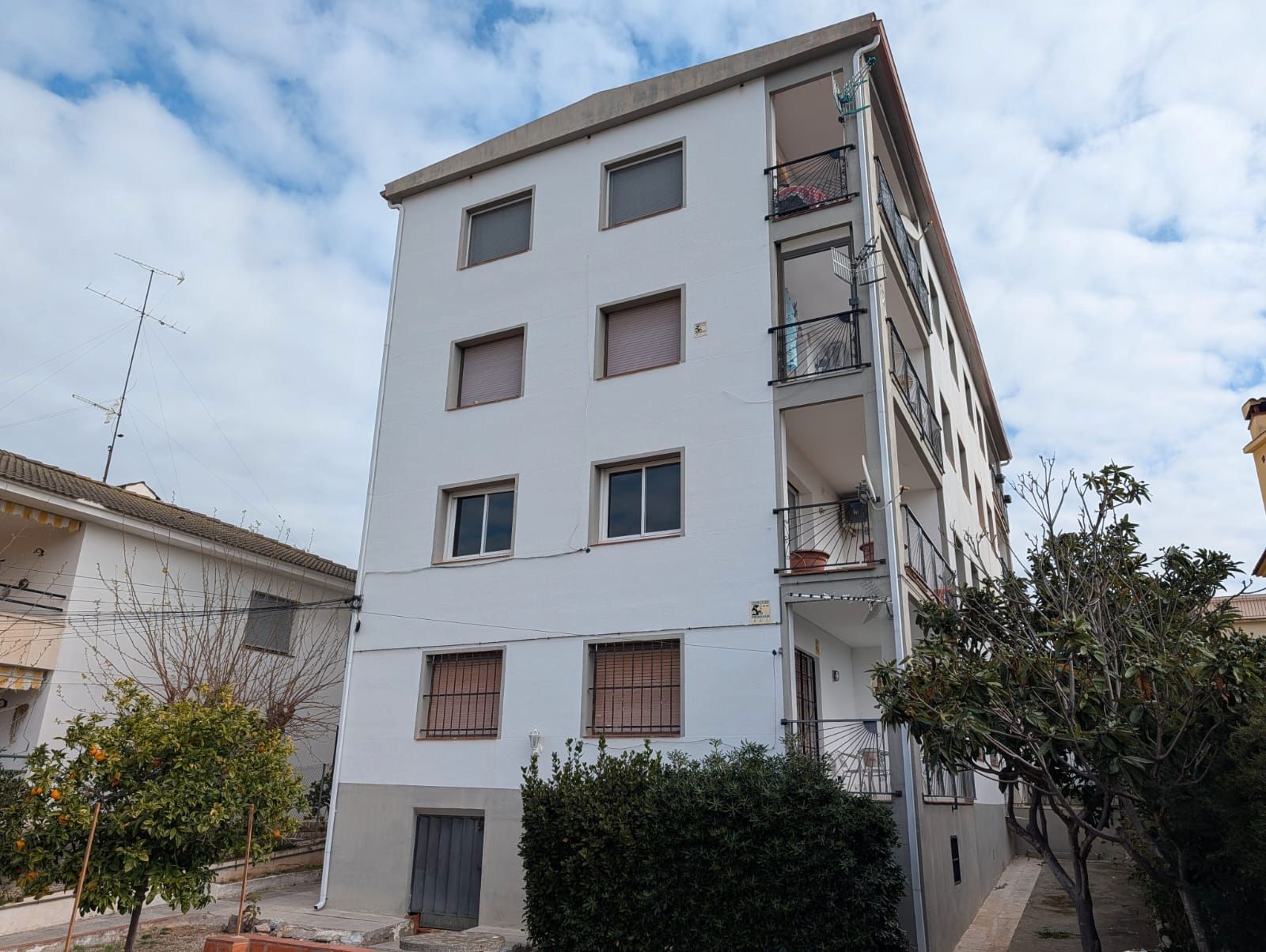 Vista exterior de Apartamento en venta en Cunit con Terraza