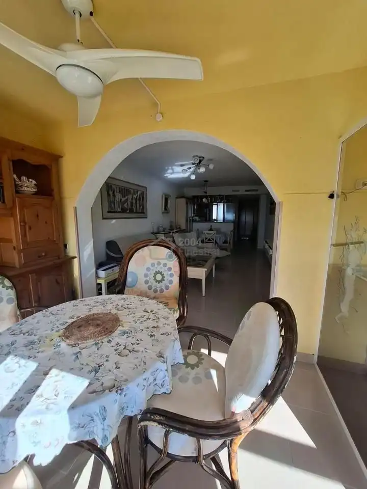 Esszimmer von Wohnung zum Verkauf in Villajoyosa / La Vila Joiosa mit Klimaanlage, Terrasse und Abstellraum