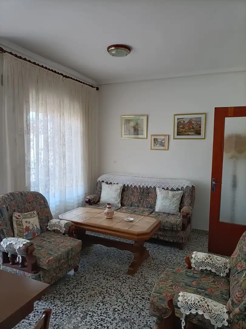 Sala d'estar de Pis en venda en Viver amb Aire condicionat, Terrassa i Traster