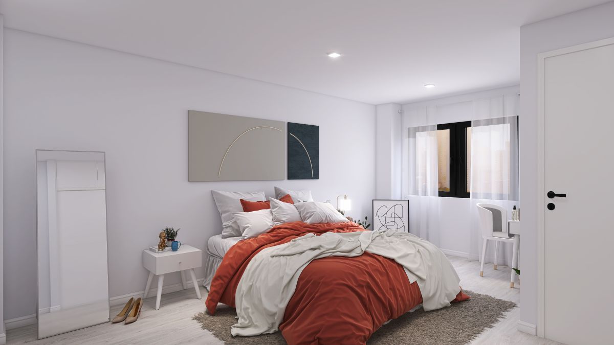 Dormitori de Apartament en venda en Boiro amb Traster