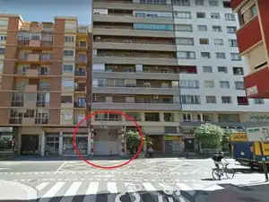 Vista exterior de Garatge de lloguer en Zaragoza