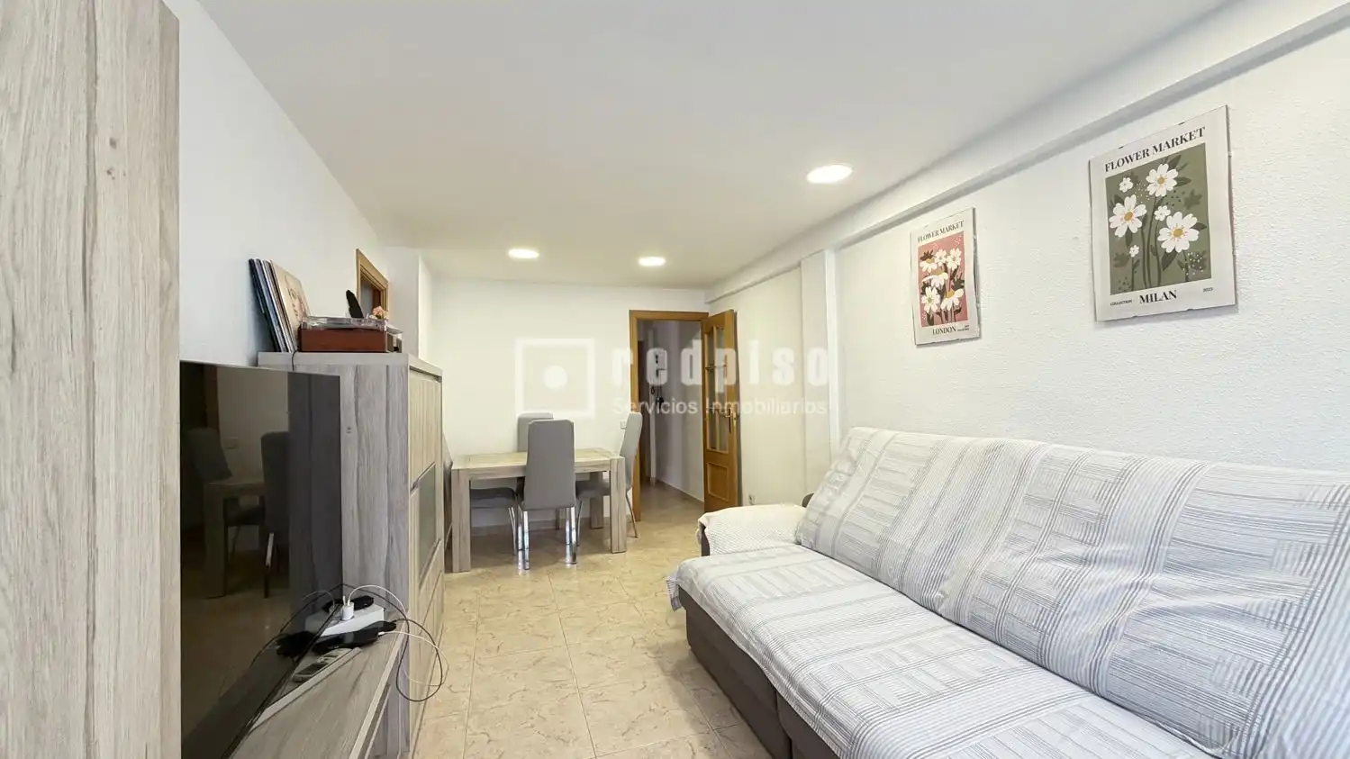 Living room of Flat for sale in Leganés  with Air Conditioner and Heating