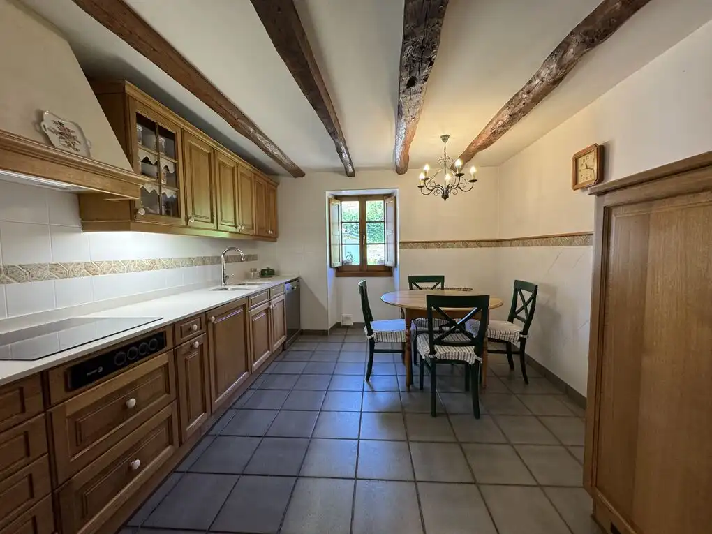 Cocina de Piso en venta en Antzuola con Calefacción, Jardín privado y Terraza
