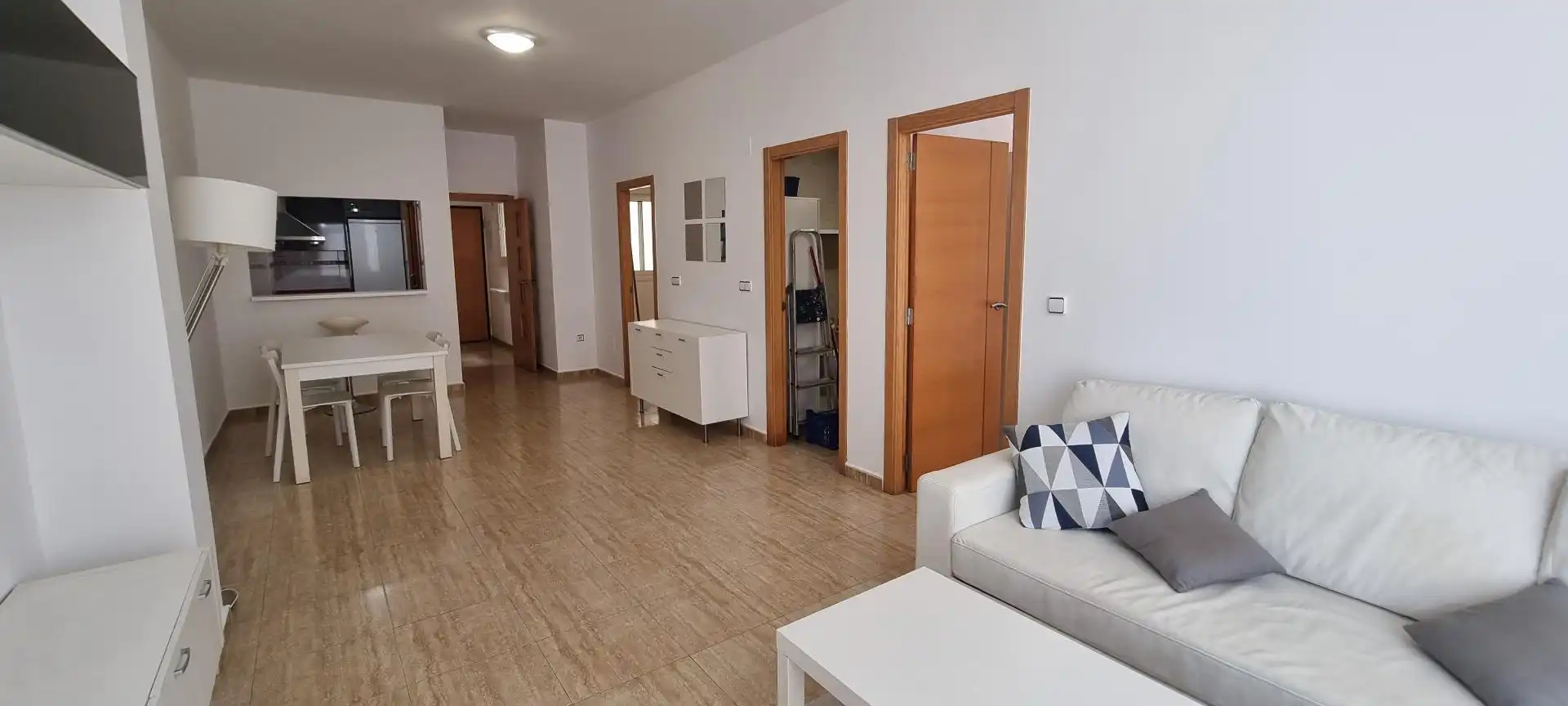 Sala de estar de Apartamento en venta en Cartagena con Aire acondicionado, Calefacción y Amueblado