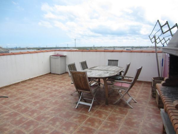 Terrace of Flat for sale in Puçol  with Air Conditioner, Terrace and Furnished
