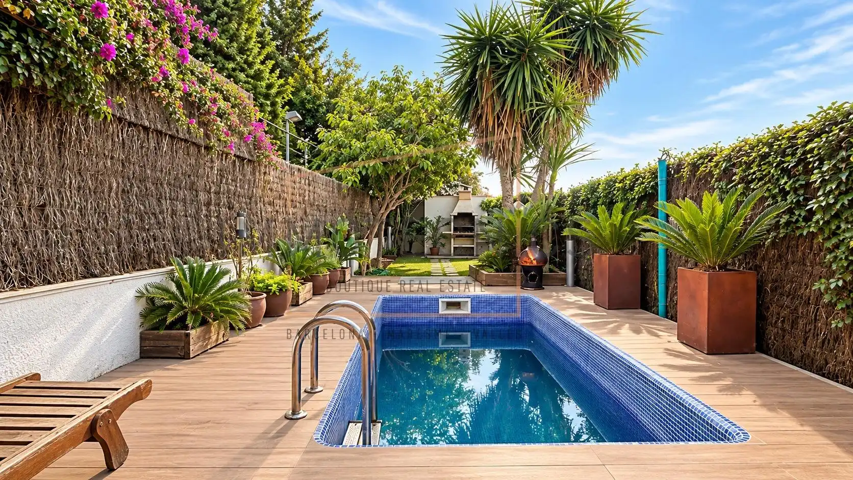 Piscina de Casa adosada en venta en Canet de Mar, Barcelona