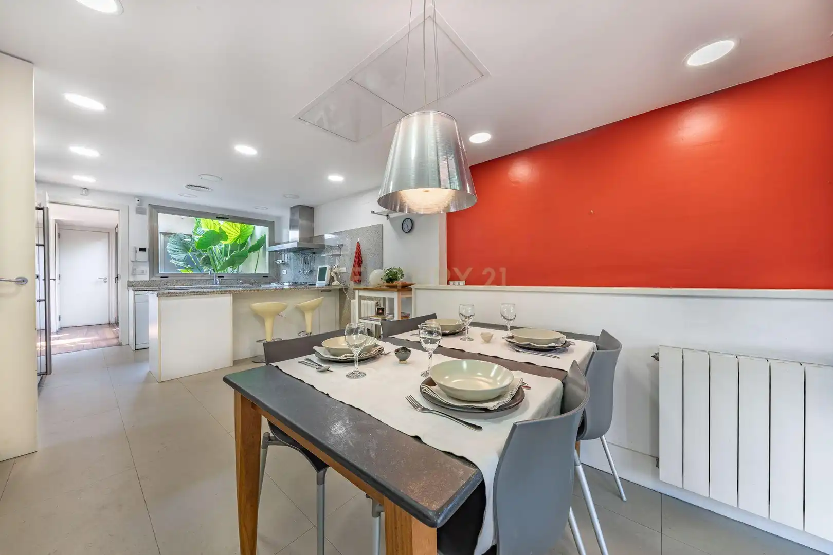 Dining room of Houses for sale in Sant Cugat del Vallès