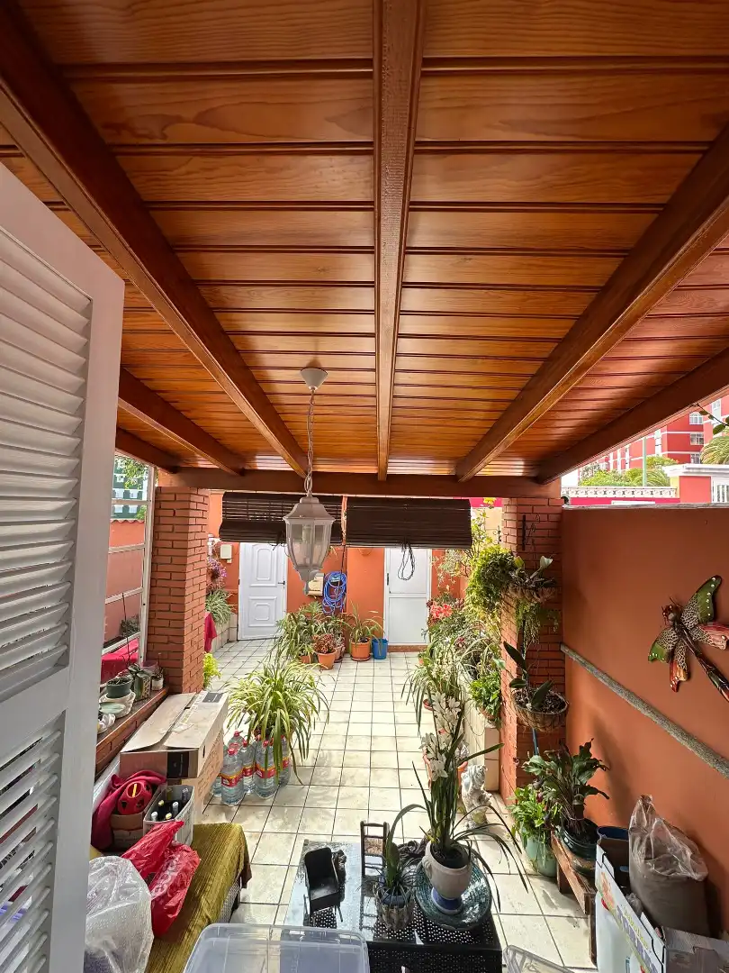Terraza de Casa adosada en venta en Las Palmas de Gran Canaria con Aire acondicionado, Jardín privado y Terraza
