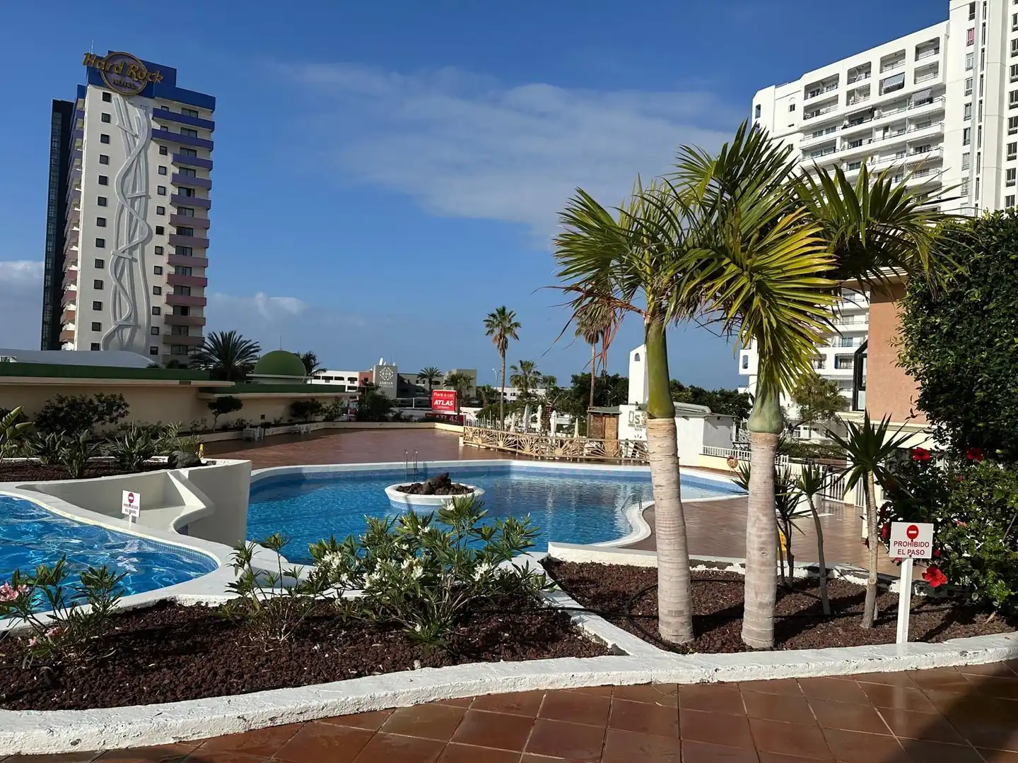 Schwimmbecken von Dachboden zum Verkauf in Adeje mit Terrasse, Möbliert und Gemeinschaftspool