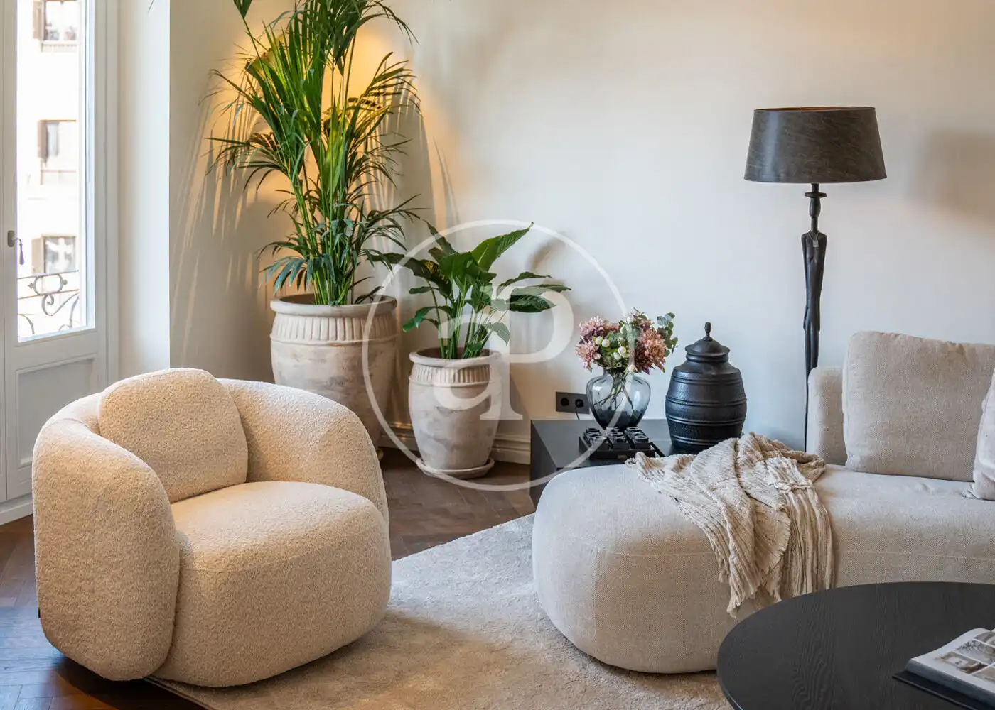 Sala de estar de Piso en venta en  Palma de Mallorca con Aire acondicionado, Calefacción y Terraza