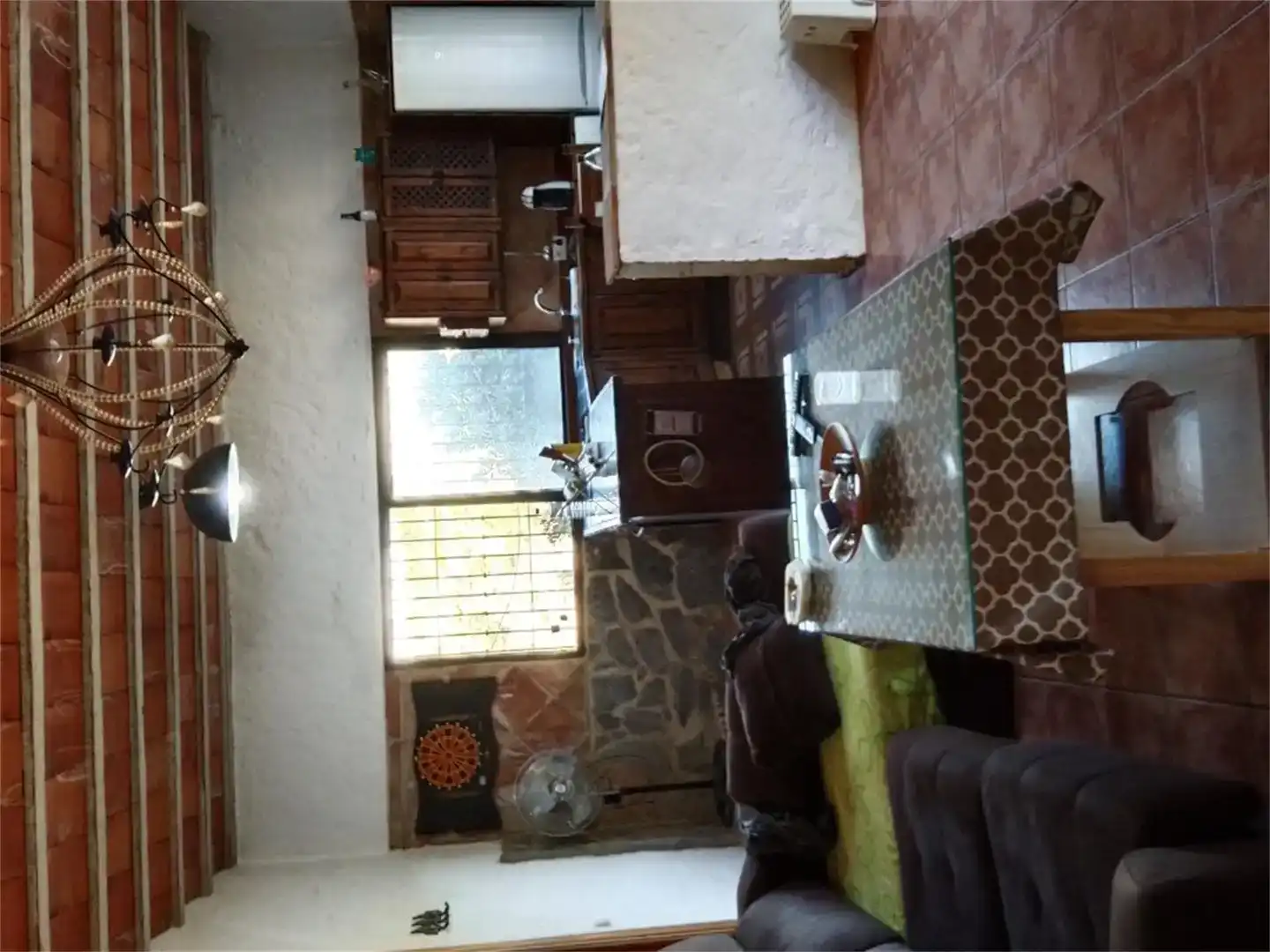 Sala de estar de Piso en venta en Carratraca con Jardín privado, Piscina y Amueblado