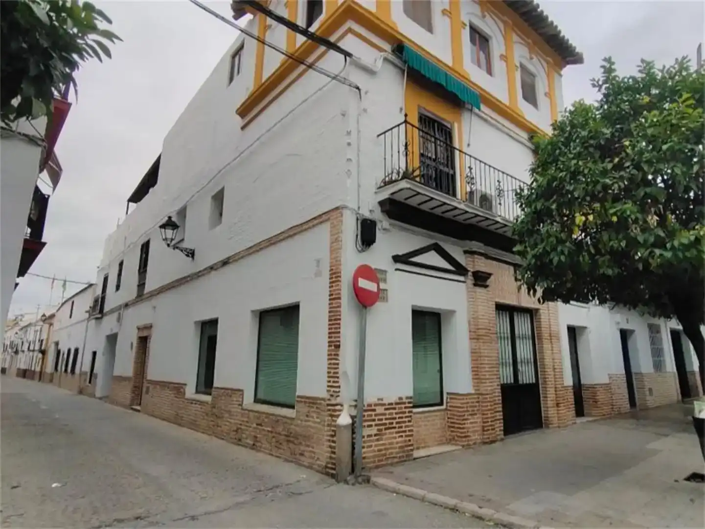 Vista exterior de Planta baja en venta en Écija con Aire acondicionado, Amueblado y Horno