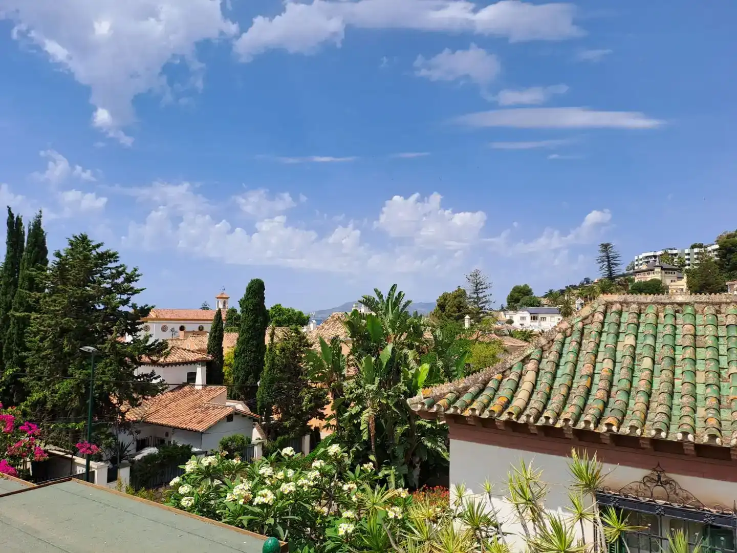 Vista exterior de Casa o xalet en venda en Málaga Capital amb Aire condicionat