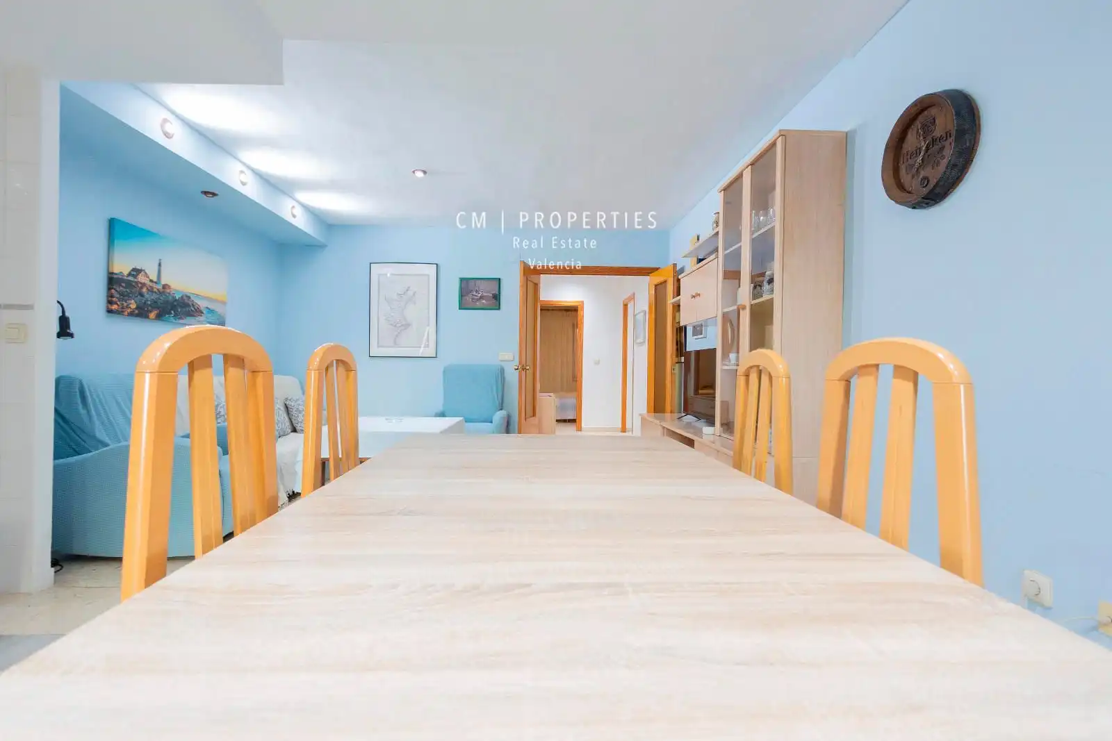 Dining room of Flat for rent in Alboraya  with Air Conditioner, Heating and Terrace