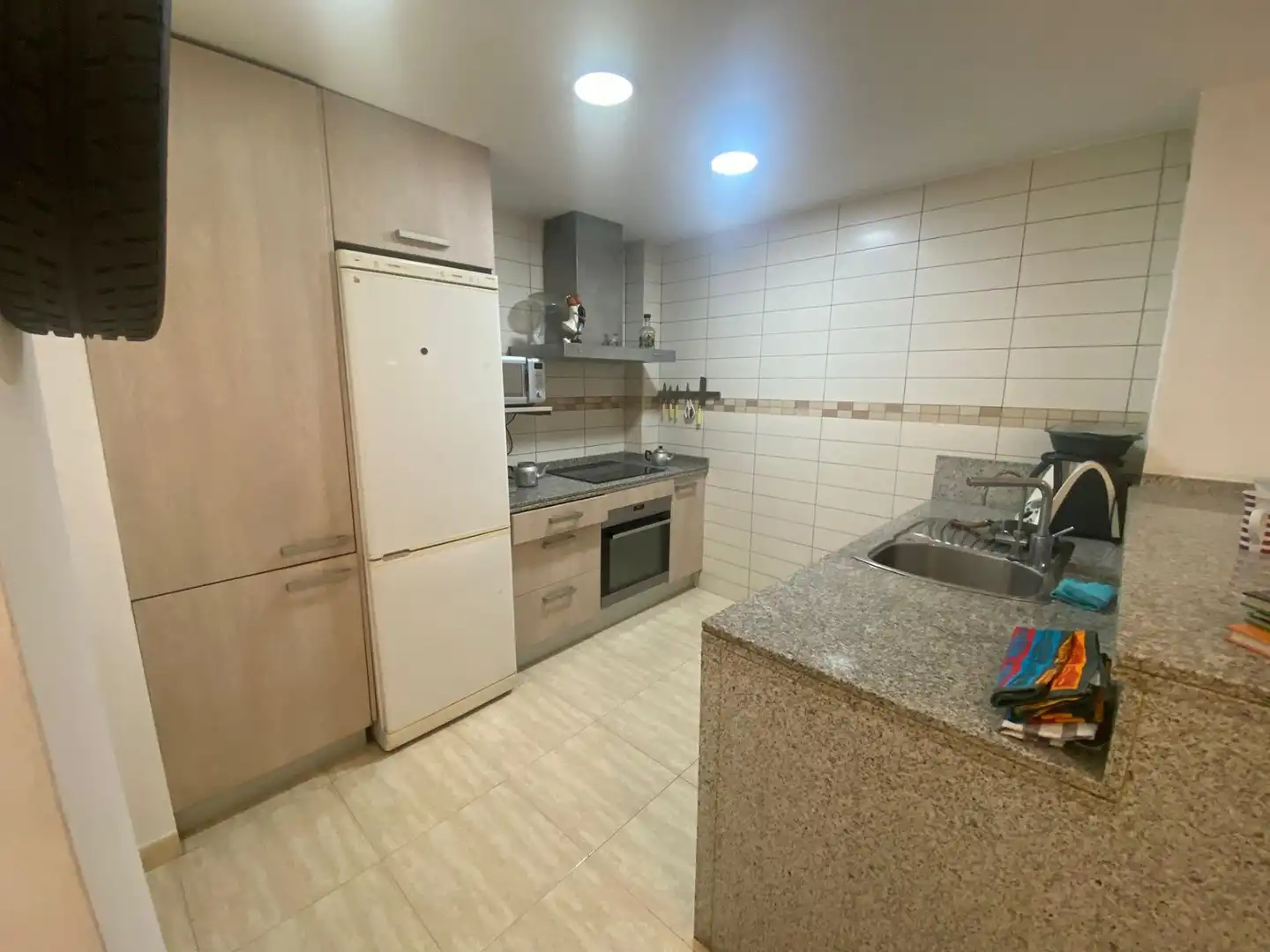 Cocina de Piso en venta en Alicante / Alacant con Aire acondicionado y Balcón