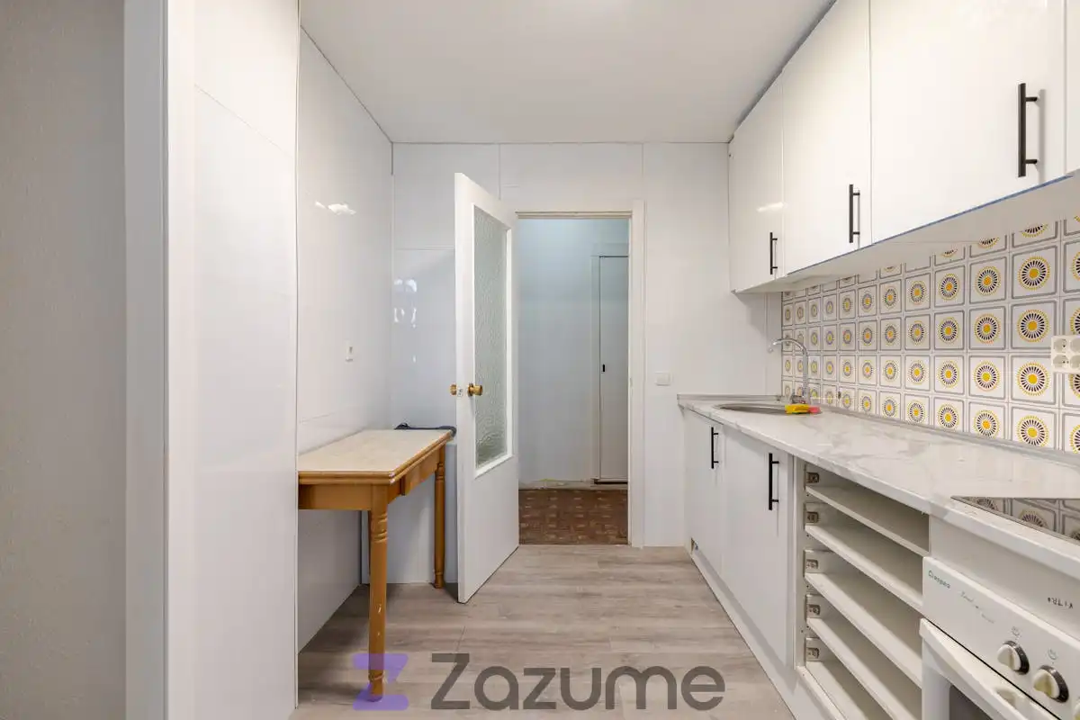 Cocina de Piso de alquiler en Móstoles con Calefacción, Parquet y Terraza