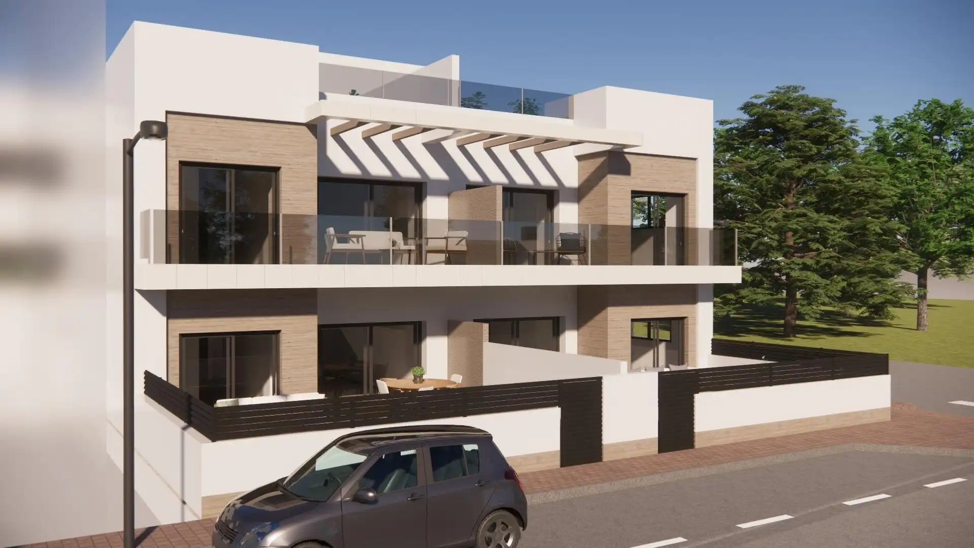 Vista exterior de Apartament en venda en Rojales amb Aire condicionat, Calefacció i Jardí privat