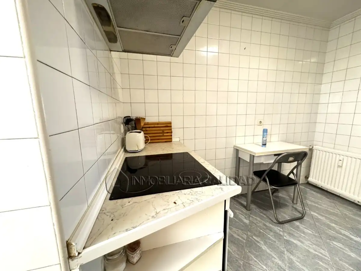 Kitchen of Flat for rent in Burgos  with Heating, Terrace and Furnished