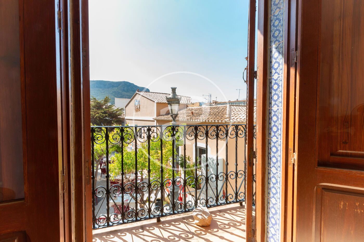 Balcony of Single-family semi-detached for sale in Calpe / Calp  with Heating, Terrace and Furnished