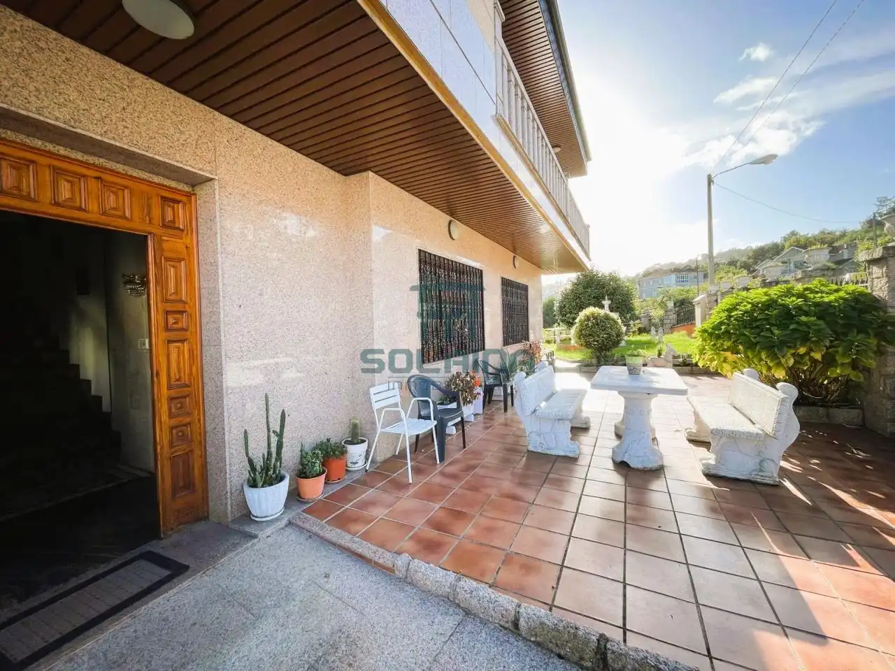 Vista exterior de Casa o chalet en venta en Ourense Capital  con Calefacción, Jardín privado y Terraza