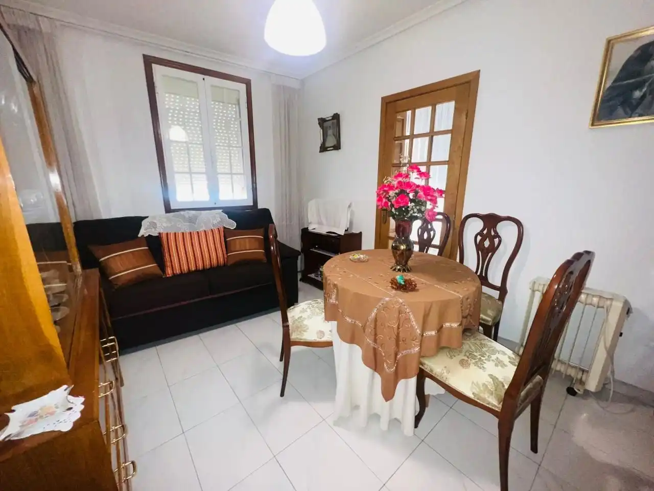 Dining room of Houses for sale in Ourense Capital   with Heating, Terrace and Furnished