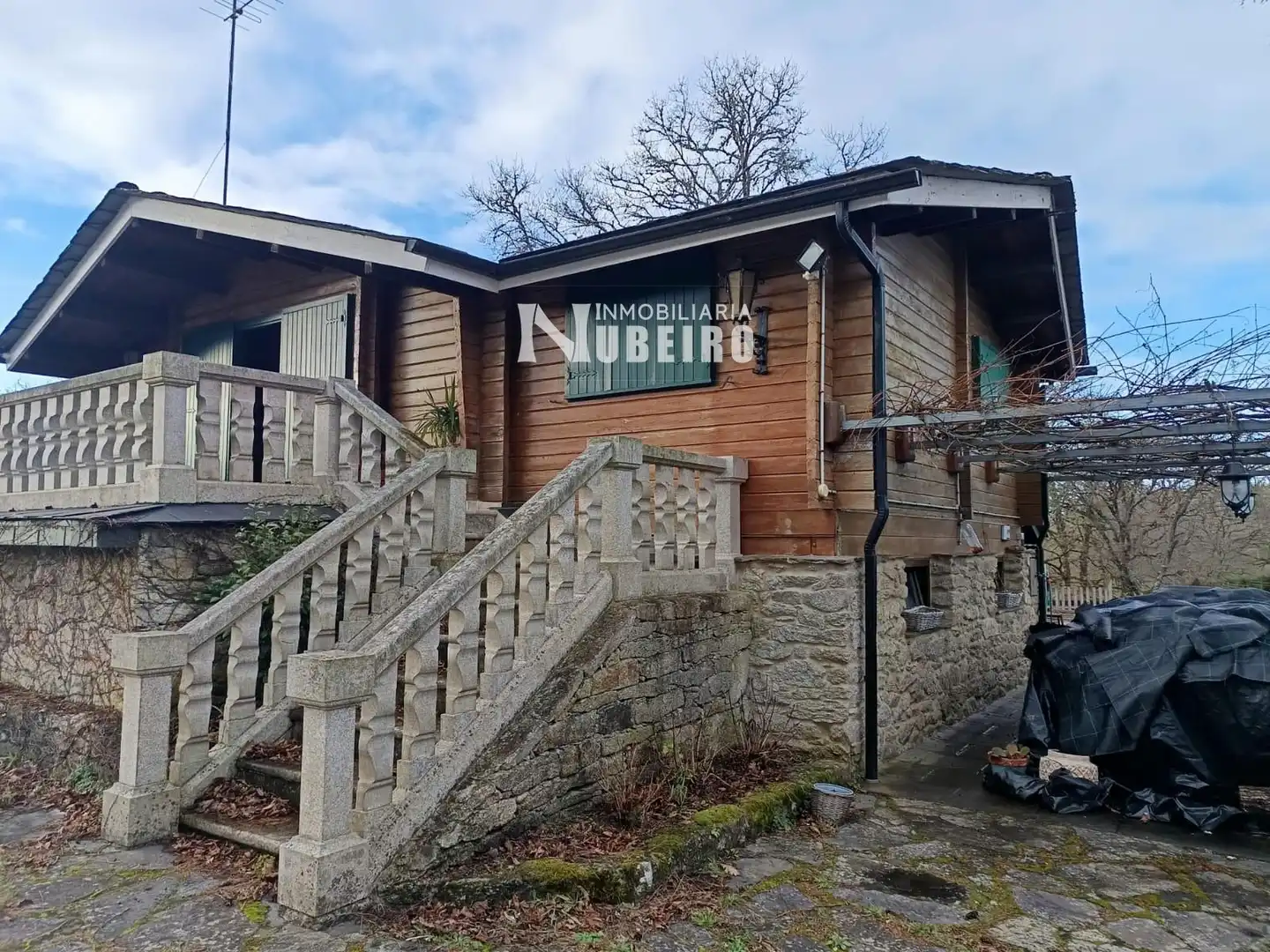 Vista exterior de Casa o chalet en venta en Lugo