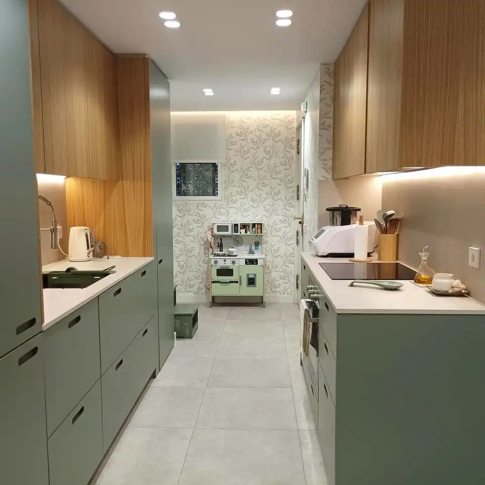Küche von Wohnung zur Miete in Madrid mit Klimaanlage, Heizung und Terrasse