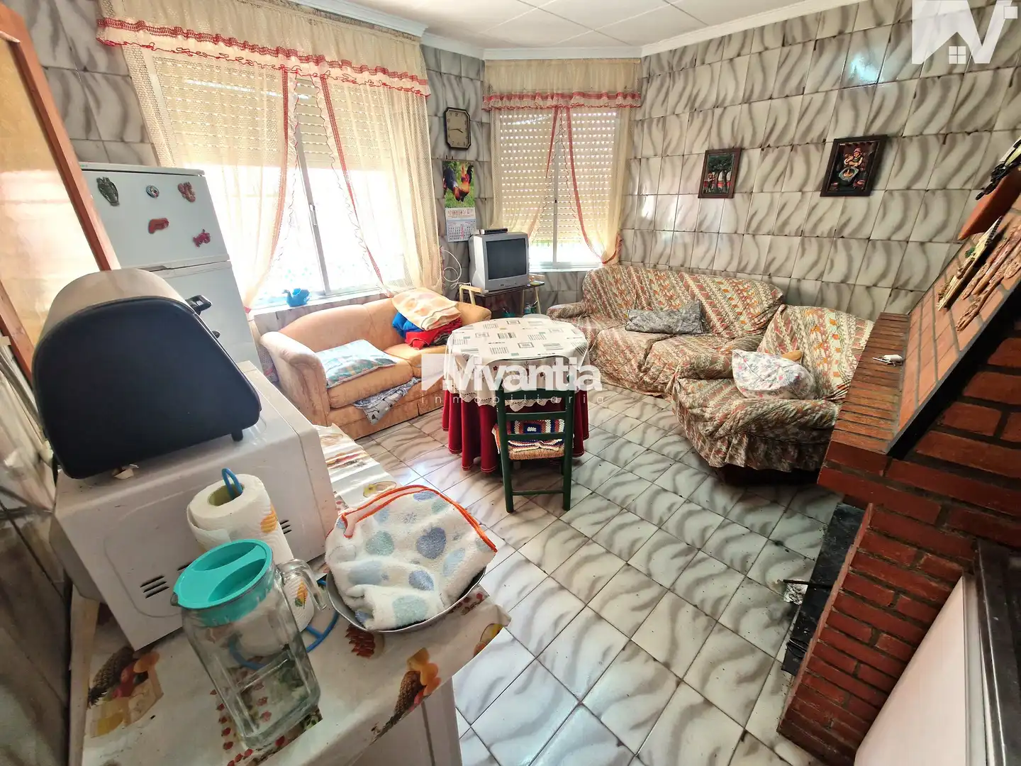 Sala de estar de Casa o chalet en venta en Lorca con Terraza, Trastero y Amueblado