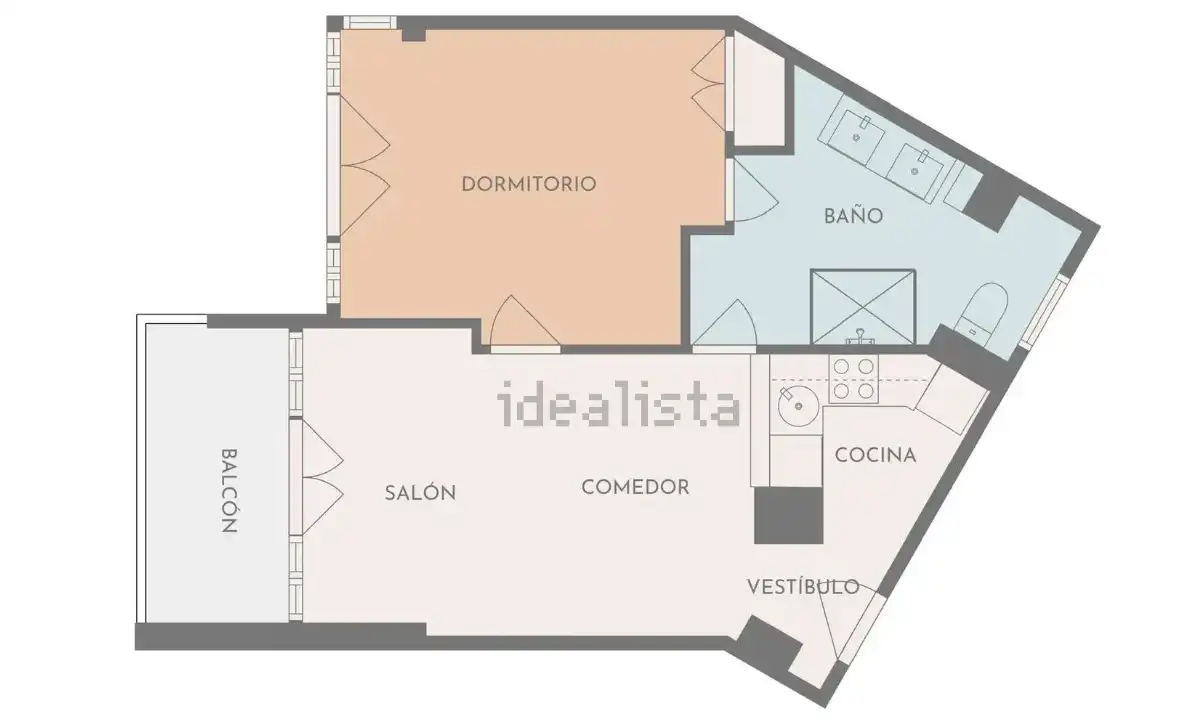 Attic for sale in Benalmádena  with Air Conditioner, Washing machine and Microwave