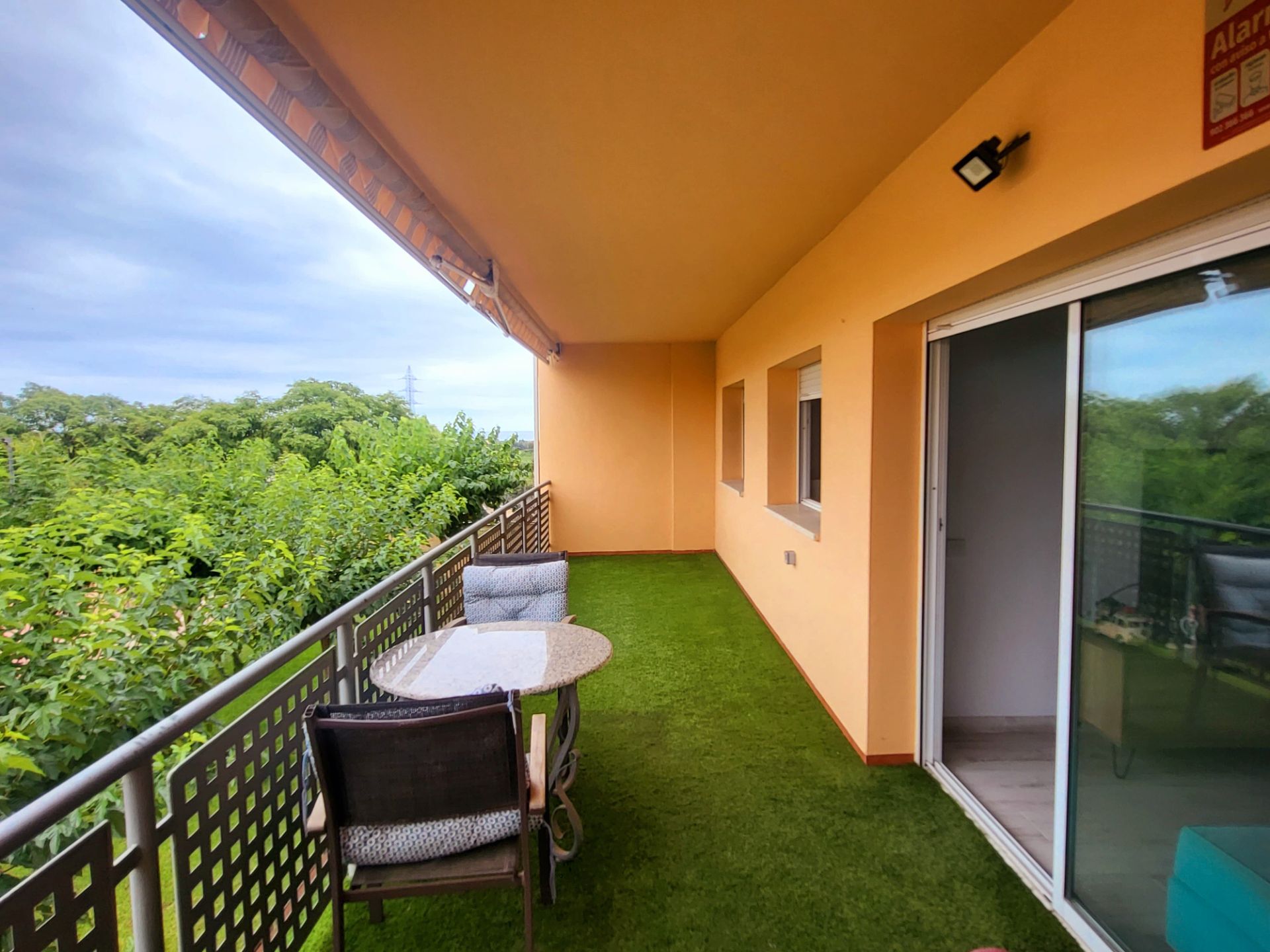 Terrace of Flat for sale in Roda de Berà  with Air Conditioner, Parquet flooring and Terrace