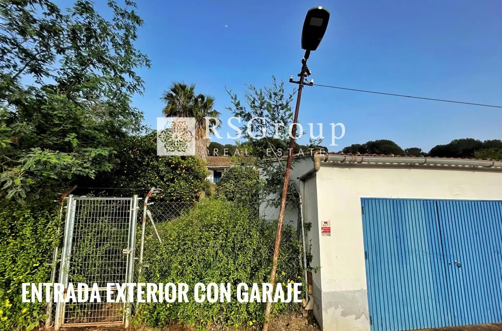 Vista exterior de Casa o xalet en venda en Población de Arroyo