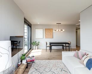 Sala d'estar de Àtic en venda en Montgat amb Aire condicionat, Terrassa i Balcó