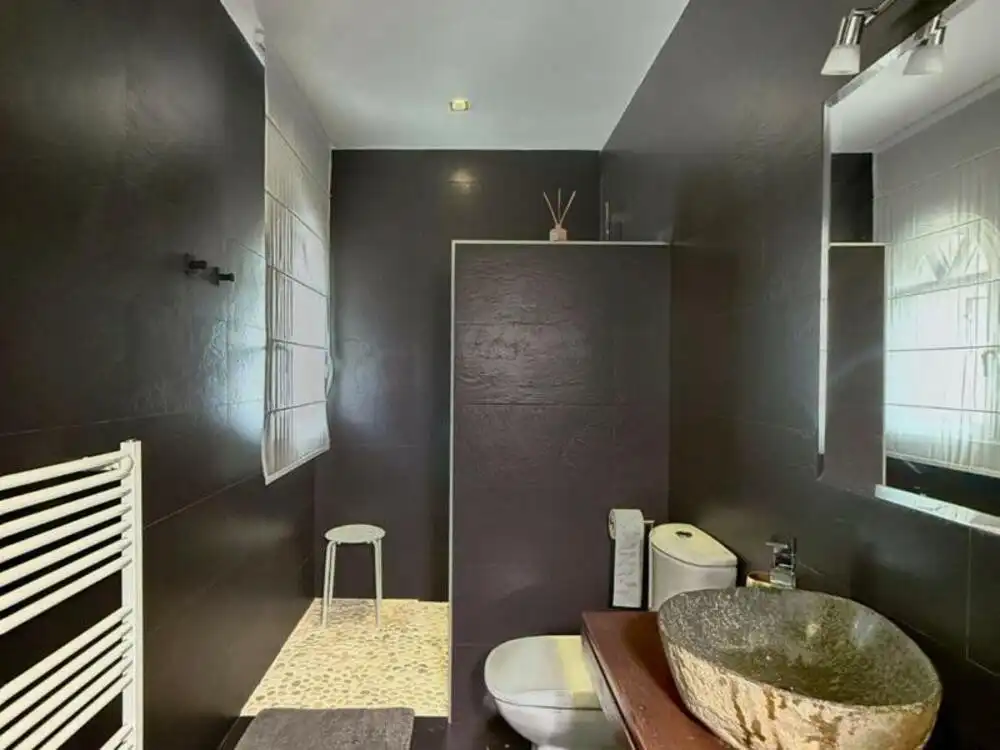 Bathroom of Houses for rent in Estepona  with Air Conditioner, Heating and Private garden