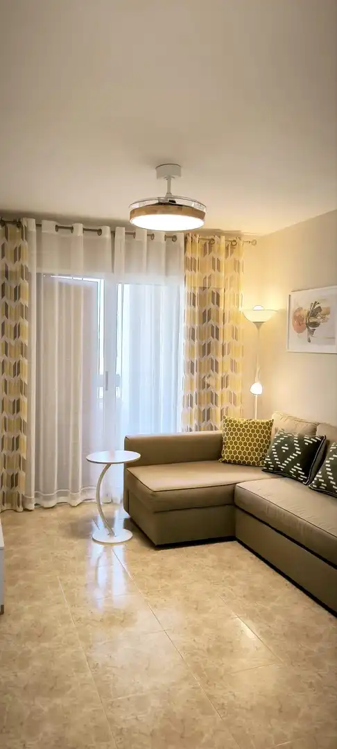 Wohnzimmer von Wohnungen zur Miete in Cartagena mit Klimaanlage, Heizung und Terrasse