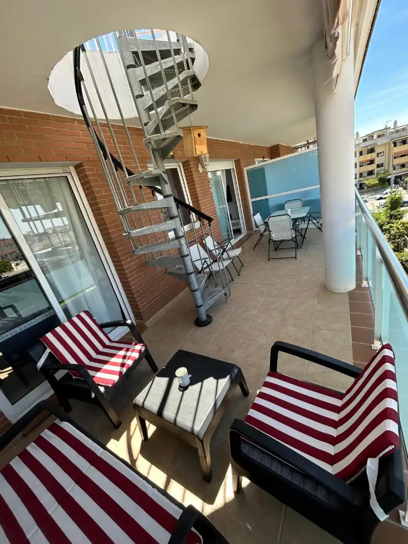Terrace of Flat for rent in Cunit  with Air Conditioner, Terrace and Furnished