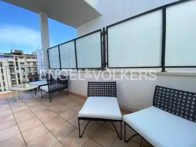 Terrassa de Àtic de lloguer en Valencia amb Aire condicionat, Calefacció i Parquet